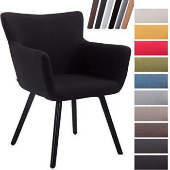 Fauteuil de Salon Confortable I Couleur: Marron, Cadre en Chêne