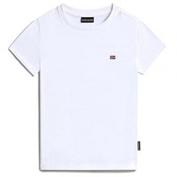 Napapijri M White Classic Fit T-Shirt (NP0A4GEH) – schlichtes Design, vielseitig kombinierbar
