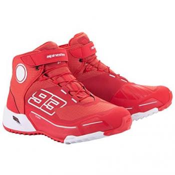 Alpinestars MM93 CR-X Drystar Chaussures de moto Blanc Rouge taille 41