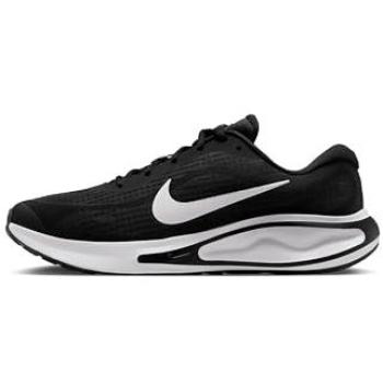 Nike Journey Run Road Running Shoes for Men – Black & White – US 8