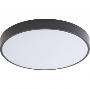 Innes Smart LED-Deckenlampe von Lindby, dimmbar, 48cm, schwarz