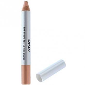 Impala Lápiz 3 en 1 Color 11 Marrón Rojizo Metalizado