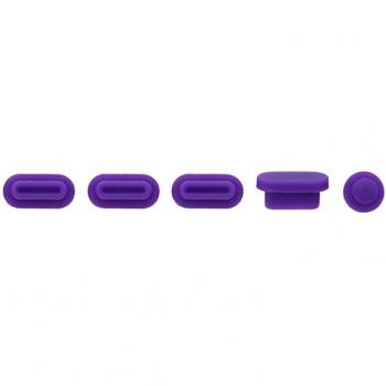 Prise anti-poussière en silicone pour Macbook Pro 13/15, 5 pièces USB A1989 A1990