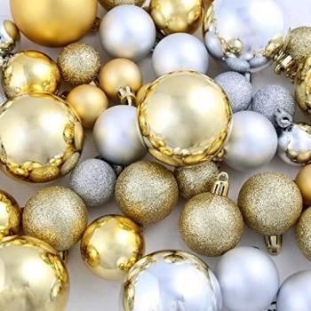 Sonata Christmas Ball Set 100 pcs Silver/Gold