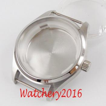 Reloj de acero inoxidable Corgeut 40mm con cristal de zafiro