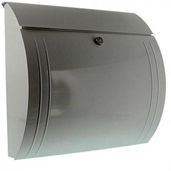 BURG-WÄCHTER Milano White Lockable Post Box