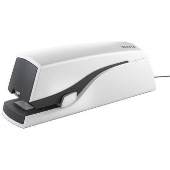 Leitz NeXXt Electric Flat Clinch Stapler 20 sheets Pearl White