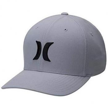 Hurley M Dri-Fit One&Only 2.0 Casquette Homme, Noir/Gris Foncé, FR : L (Taille Fabricant : L/XL)