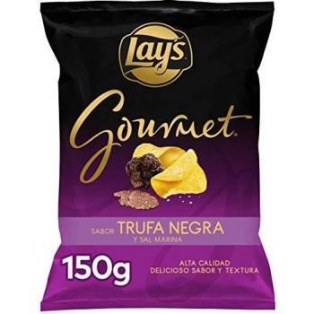 Papas Lay's Gourmet, Trufa Negra y Sal Marina, 150g