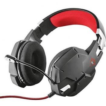 Trust Gaming GXT 322 Binaural Diadema Negro, Rojo auricul