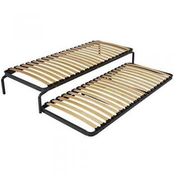 Lot de 2 Sommiers 20 Lattes 90x190