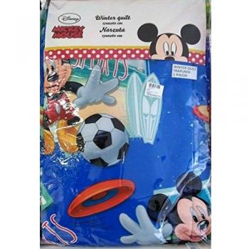 Trapunta Disney Mickey Mouse blu