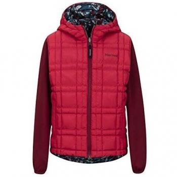 Marmot Jungen Outdoor-Hoodie Featherless Rev in Rot/Brick, L
