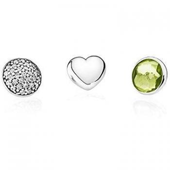 Set de joyas Pandora con circonitas verdes