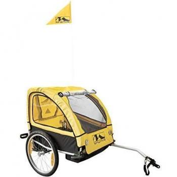 Dual‑Color Stalwart Kid 2 Bike Trailer – 20 kg Max Weight