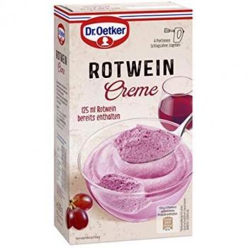 Rotwein Creme, 7er Pack