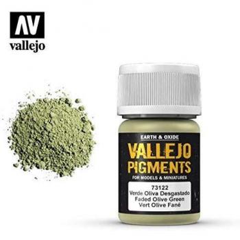Pigment Estompe Vert Olive 30 mL Vallejo