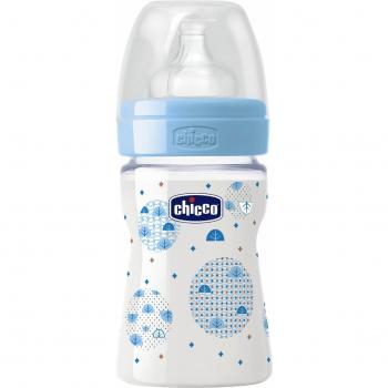 Biberon Chicco Blu 150 ml Flusso Normale