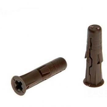 Rawlplug RAW68560 Brown UNO® Plugs 7 x 30mm (Card 96)