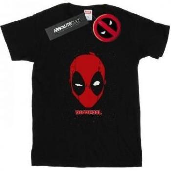 Top donna Marvel Deadpool con design maschera in cotone