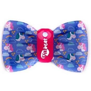 Dinbeat Cotton Candy QR Bow Tie for Pets