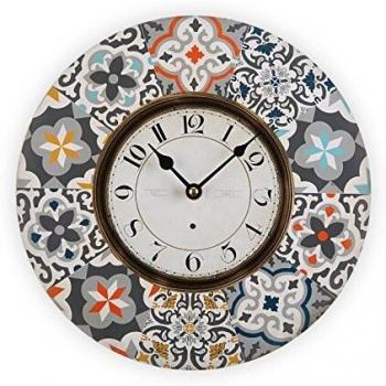 Horloge Murale Alfama en Bois 29x4x29 cm VERSA 18190200