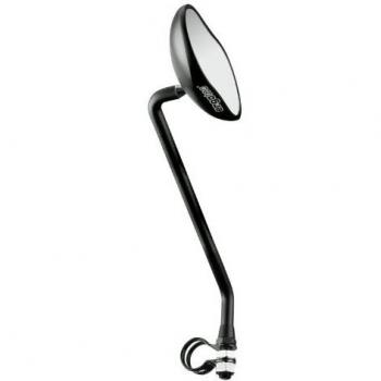 Ergotec M88L Long‑Arm Mirror – 190 mm, Black Finish (Unisex)