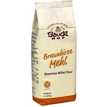 Harina de Mijo Marrón Sin Gluten Bauck Hof