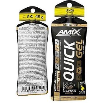 Amix Quick Energy Gel 45g Limón para Deportistas