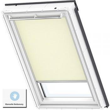 VELUX Manuelles Sichtschutzrollo Beige 1086, 78x140 cm