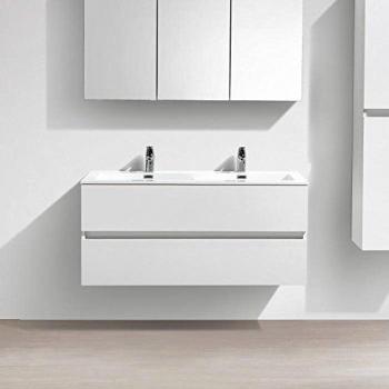 Mobile bagno doppio lavabo siena 120 cm