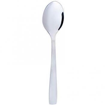 12 Count Quid Hotel Dessert Spoons in Premium Stainless Steel