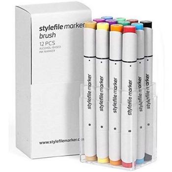 Stylefile Marker Brush 12er Set