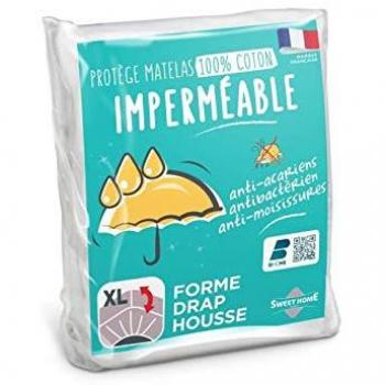 Protège Matelas Imperméable 90x190/200 cm