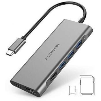 Hub Multi-Ports avec Chargeur intégré via Port USB Type