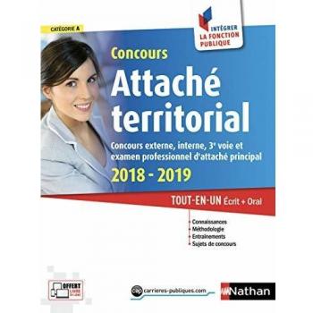 Concours Attaché territorial catégorie A : Tout-en-un Ecrit + Oral