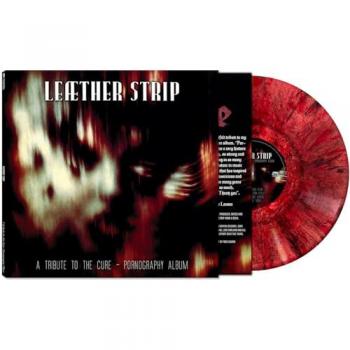 Vinyle Marbré Rouge