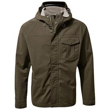 Chaqueta con Capucha Craghoppers Pablo, Hombre, Verde Bosque, Talla L