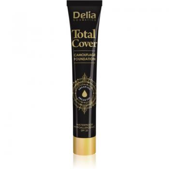 Delia Cosmetics Base Total Cover SPF 20 Cor 52 Marfim 25 g