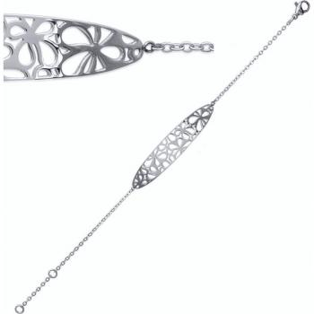 Bracelete estilo Carmen plata 50x11 mm – Les Trésors De Lily M8800