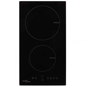 Vidaxl 2-Burner Induction Cooktop Touch Control Glass 3500 W