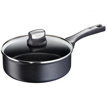 Tefal Expertise hapjespan met glazen deksel 24 cm