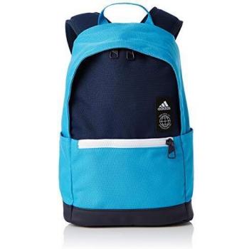Adidas Kinder CLAS BP Reiserucksack – Shock Cyan/Collegiate Navy/Weiß, 35 cm