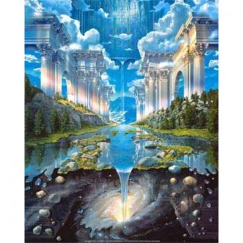 Arte con Strass 5D 20×30 cm – Disegno a Mosaico e Broderia