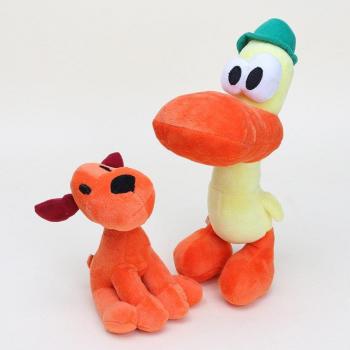 Juguetes de peluche POCOYO: Nina, Loula, Elly y Pato