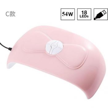 Dispositivo de Secado de Esmalte Rosa LED UV + USB