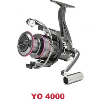 Carrete de pesca giratorio de alta velocidad YO1000-7000, 10kg de arrastre