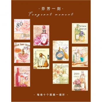 Ruban Scrapbooking Champignons Vintage 25x5m
