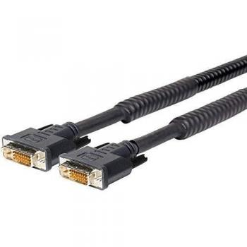 VivoLink Pro 5m DVI-D Kabel mit Daumenschrauben und 4K Kompatibilität