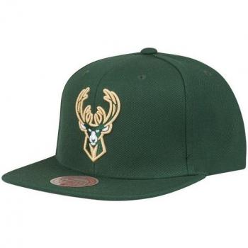 Casquette Snapback Milwaukee Bucks BLANC – Team Ground – Hommes